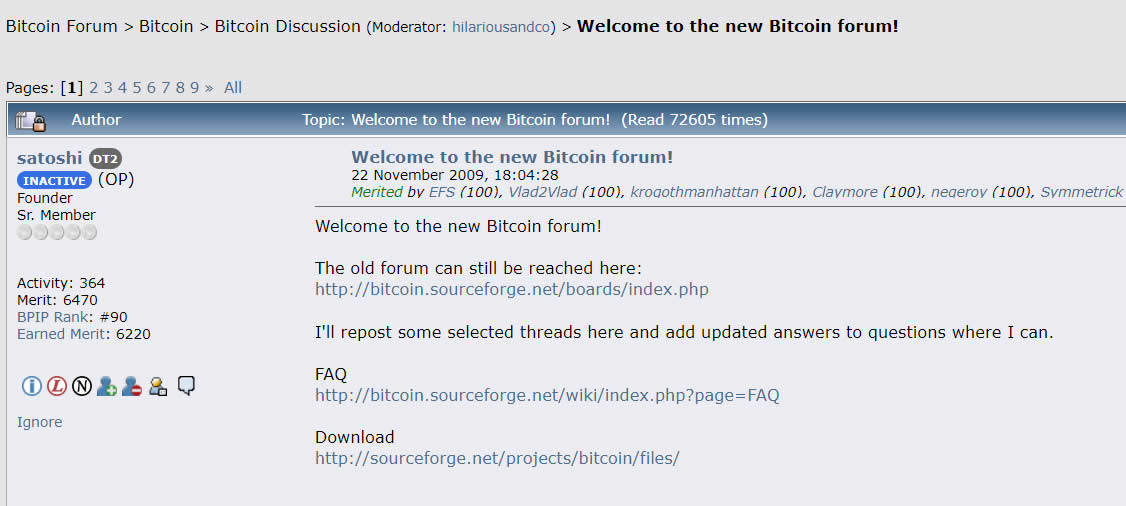 Bitcointalk Review: What the Oldest Crypto Forum Actually Looks Like 2 satoshi