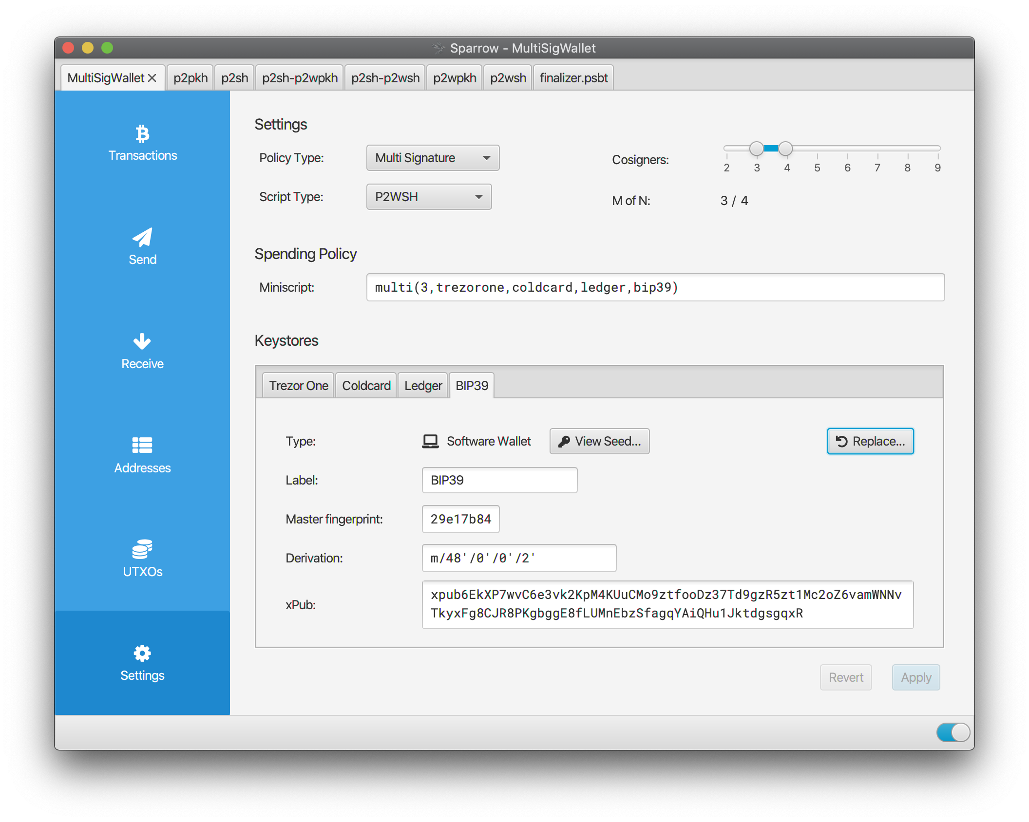 Sparrow Wallet Review: The Bitcoin Desktop Wallet Built for Self-Custody 4 Sparrow Wallet Review